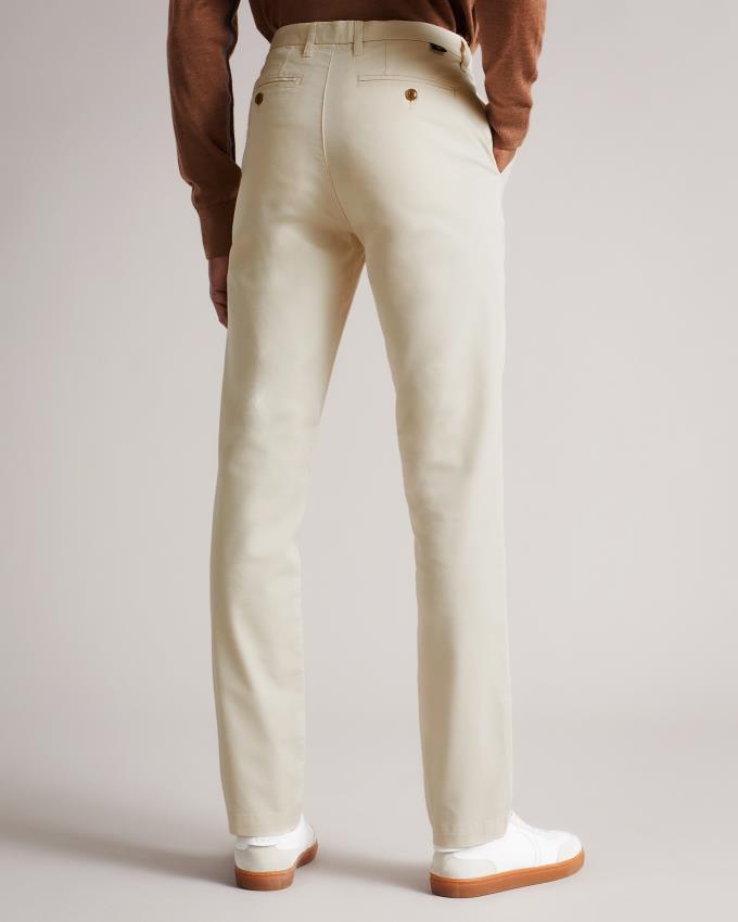 Pantalon Chino Ted Baker Slim Blanche Homme | MHS-91057407